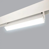 Трековый светильник Uniel светодиодный M80 12 Вт однофазный магнитный холодный белый свет 1050 Лм цвет белый