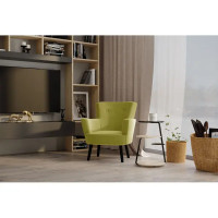 Кресло полиэстер Seasons Вилли 77x86x76 см цвет желтый