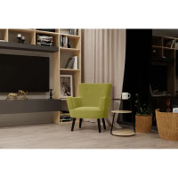 Кресло полиэстер Seasons Вилли 77x86x76 см цвет желтый