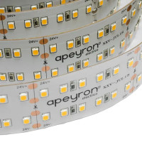 Светодиодная лента Apeyron универсальная SMD 2835 240 диод 38 Вт/м 24 В 20 мм IP20 5 м дневной белый свет