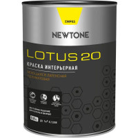 Краска для колеровки для стен и потолков Newtone Lotus 20 прозрачная база С 0.8 л