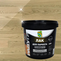 Лак паркетный Радуга полиуретановый глянцевый бесцветный 2.7 л