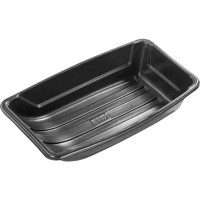 Сани-волокуши с люверсами п/эт 120x60x25см черные С-3