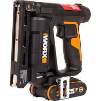 Степлер аккумуляторный Worx WX843, 20 В Li-Ion 2 Ач