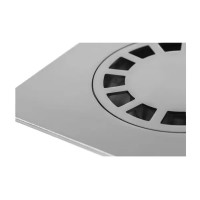 Трап для душа Ore D1550G универсальный затвор 150x150 мм цинк