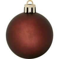 Набор новогодних шаров Christmas ø5-6 см полистирол цвет розовый 25 шт.