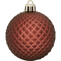 Набор новогодних шаров Christmas ø5-6 см полистирол цвет розовый 25 шт.