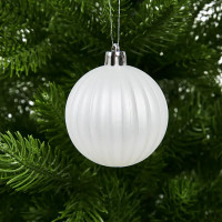 Набор новогодних шаров Christmas ø5-6 см полистирол цвет белый, зеленый, серебристый 25 шт.