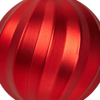 Набор новогодних шаров Christmas ø5-6 см полистирол цвет красный 25 шт.