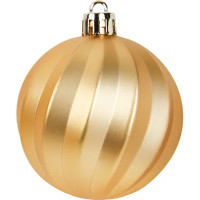 Набор новогодних шаров Christmas ø5-6 см цвет красный 25 шт.