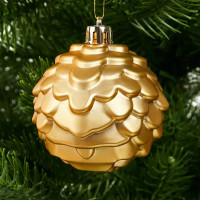 Набор новогодних шаров Christmas ø5-6 см цвет красный 25 шт.