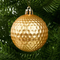 Набор новогодних шаров Christmas ø5-6 см цвет красный 25 шт.