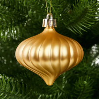 Набор новогодних шаров Christmas ø5-6 см цвет красный 25 шт.
