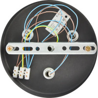 Светильник потолочный светодиодный Freya FR6048CL-L6B, 10 м², нейтральный белый свет, цвет черный
