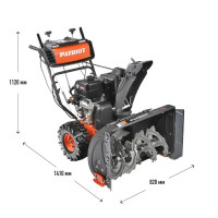 Снегоуборщик бензиновый Patriot Сибирь 110 Е 81 см 11 л.с.