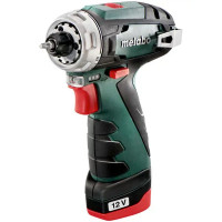 Дрель-шуруповерт аккумуляторная Metabo PowerMaxx BS 600984500, 12 В Li-ion 2x2 Ач