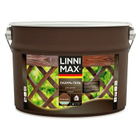 Лазурь-гель для дерева Linnimax полуматовая палисандр 9 л