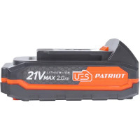 Аккумулятор Patriot PB BR 21V (MAX) 2.0 AH UES, 21 В Li-ion 2 Ач