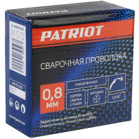 Проволока сварочная омедненная ER70S-6 Patriot 0.8 мм 1 кг