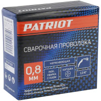 Проволока сварочная для нержавеющей стали ER308LSi Patriot 0.8 мм 1 кг