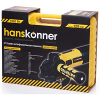 УШМ сетевая Hanskonner HAG9012TES, 1100 Вт, 125 мм