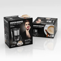 Кофеварка капельная Redmond RCM-M1507 цвет черный/серебристый
