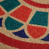 Коврик декоративный кокос Velcoc Arcobaleno 2 40x75 см цвет разноцветный