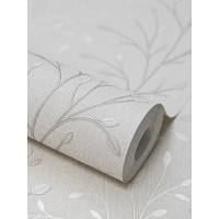 Обои флизелиновые Wallsecret Bloom бежевые 1.06 м 8922-23