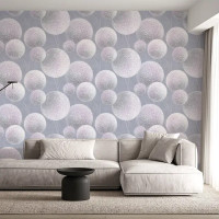 Обои флизелиновые Wall Decor Элис фиолетовые 1.06 м 75240-65