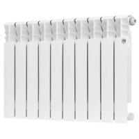Радиатор секционный Royal Thermo Vittoria 2.0 RTV250010 500/80 10 секций боковое подключение биметалл белый