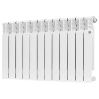Радиатор секционный Royal Thermo Vittoria 2.0 RTV250012 500/80 12 секций боковое подключение биметалл белый