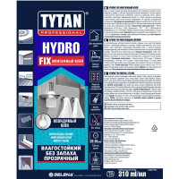 Клей монтажный Tytan Hydro Fix универсальный 310 мл