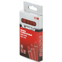 Мелок разметочный Matrix 84818 цвет красный, 6 шт.