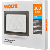 Прожектор светодиодный уличный SMD Wolta WFL-300W/06 300 Вт 5700К IP65 холодный белый свет