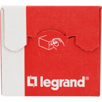 Розетка USB двойная встраиваемая Legrand Etika, цвет алюминий