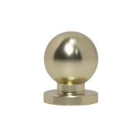 Ручка-кнопка мебельная GN35 цвет золото