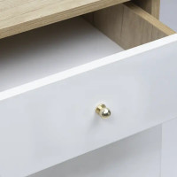 Ручка-кнопка мебельная GN35 цвет золото