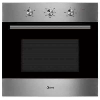 Электрический духовой шкаф Midea MO23003X 59.5x59.5x57.5см быстрый нагрев цвет нержавеющая сталь