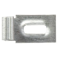 Клипса для ДПК Гвозdeck оцинкованная №6 10 шт