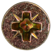 Саморезы универсальные потайные острые оцинкованные 4х30 280 шт