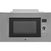 Микроволновая печь Kitll KMBI 2001 2001 IX встраиваемая 20 л 59.5x32.9x38.2 см механическое управление цвет нержавеющая сталь