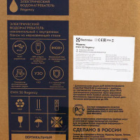 Накопительный водонагреватель электрический 30 л Electrolux EWH 30 Regency 3 кВт нержавеющая сталь мокрый ТЭН