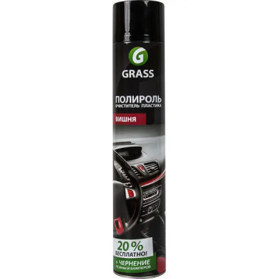 Полироль очиститель пластика Grass Dashboard Cleaner 120107-2 0.75 л, аромат вишни