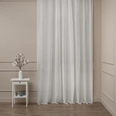 Ткань 1 м/п Tex Republic Silk3 шелк 320 см цвет молочный