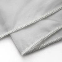 Ткань 1 м/п Tex Republic Silk3 шелк 320 см цвет молочный