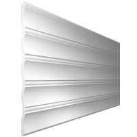 Панель стеновая полистирол ударопрочный Bello Deco СП 04/2 белый 10x200x2000 мм