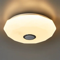 Светильник настенно-потолочный LED Семь Огней Эйри с пультом д/у 18 м² регулируемый белый RGB свет цвет белый