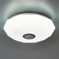 Светильник настенно-потолочный LED Семь Огней Эйри с пультом д/у 18 м² регулируемый белый RGB свет цвет белый