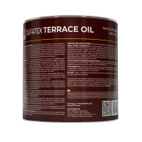 Масло для дерева Oil Terrace цвет бесцветный 1.9 л