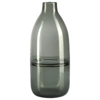 Ваза Line Shine VST-0232 стекло серая 30 см